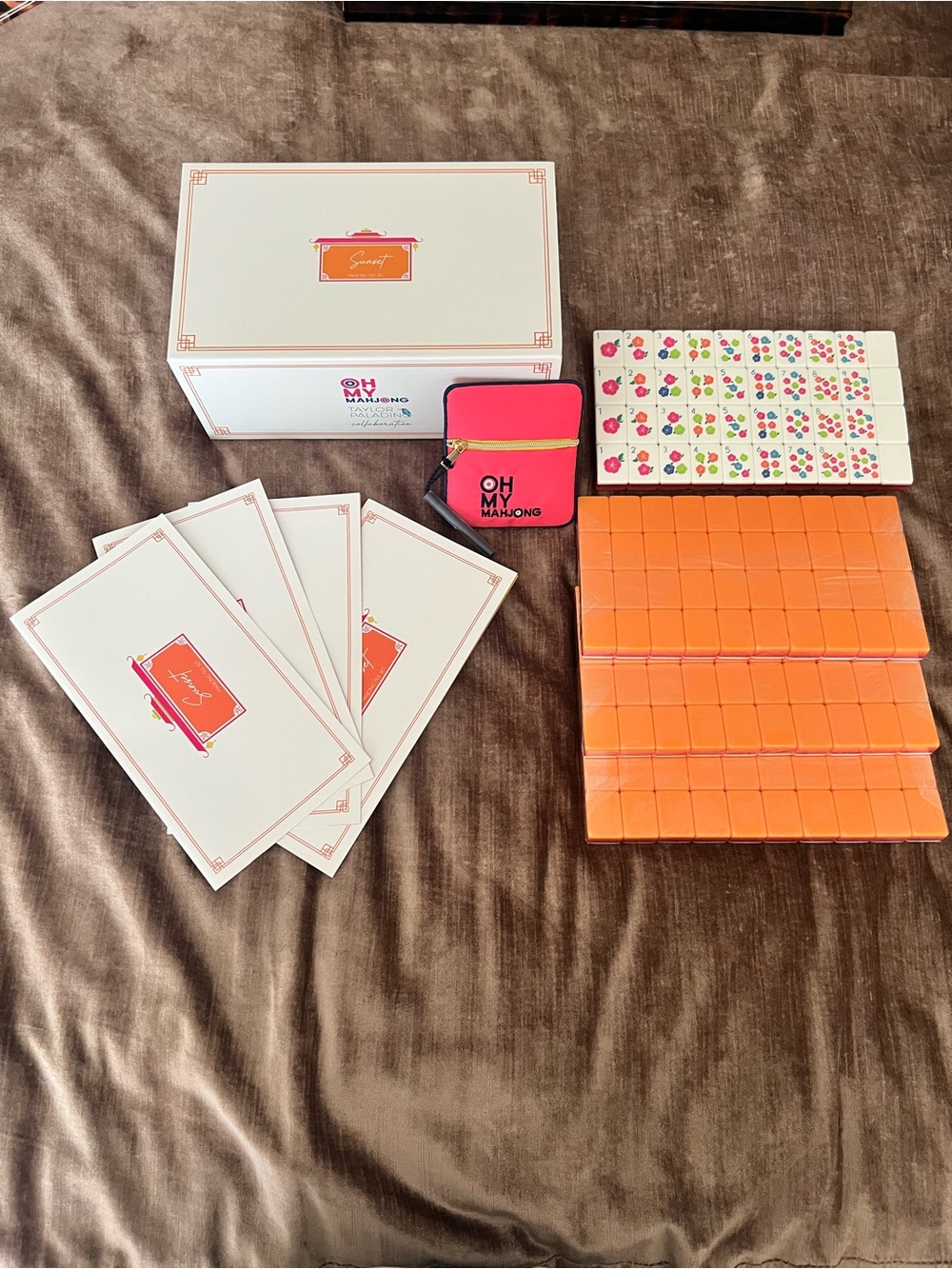 Oh My Mahjong SUNSET tiles *Authentic*
